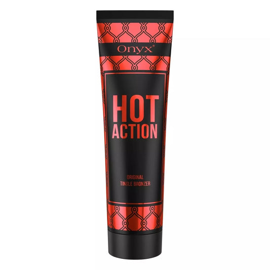 Hot Action - Tingle Tanning Lotion for Advanced Tanners - Fast Absorbing and Bronzing