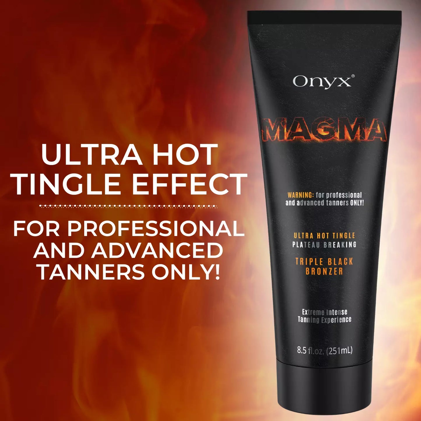 Tingle sunbed cream for professional tanners
