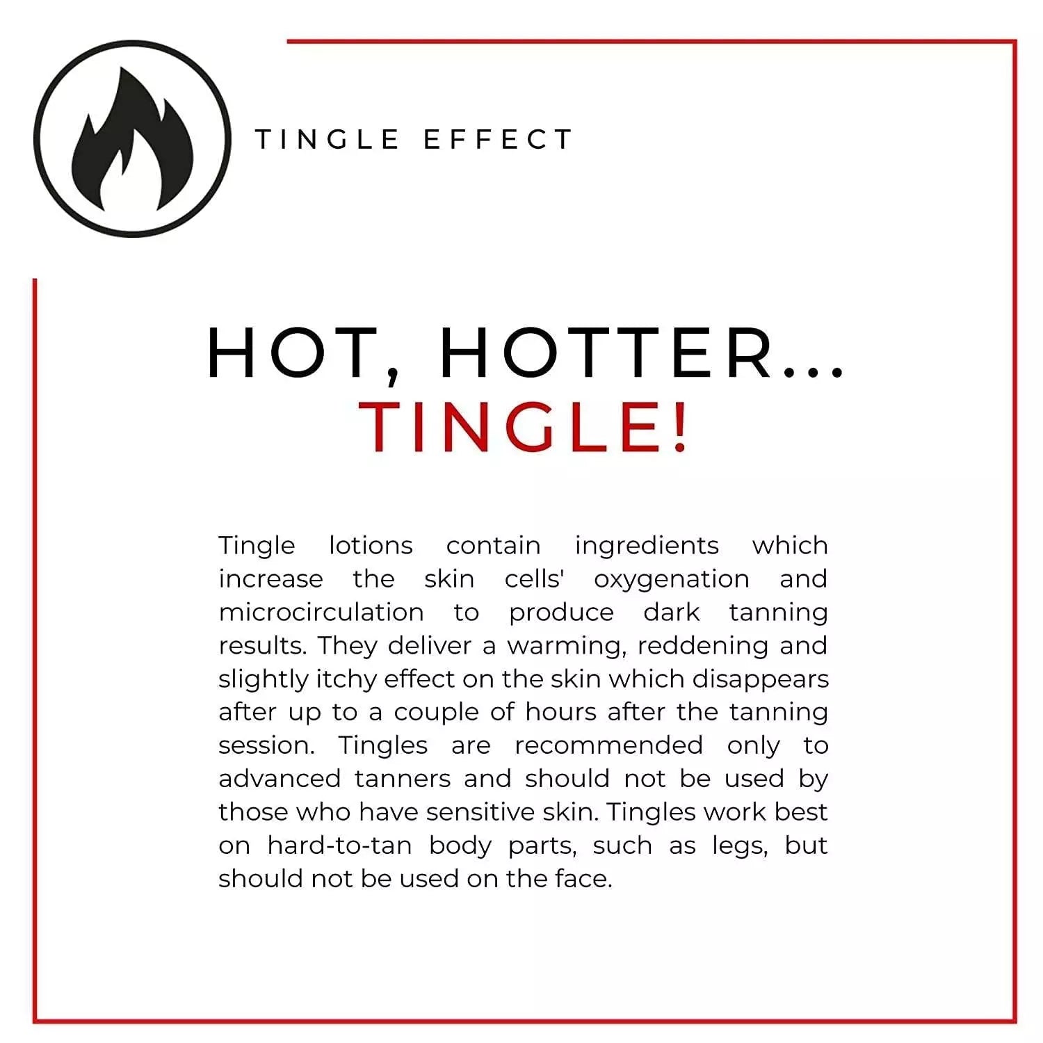 Tingle tanning lotion - how tingle tanning works?